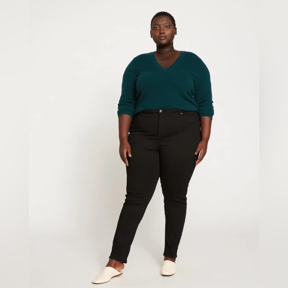 UNIVERSAL STANDARD / Seine High Rise Skinny Jeans, Size 22, 32” Inseam